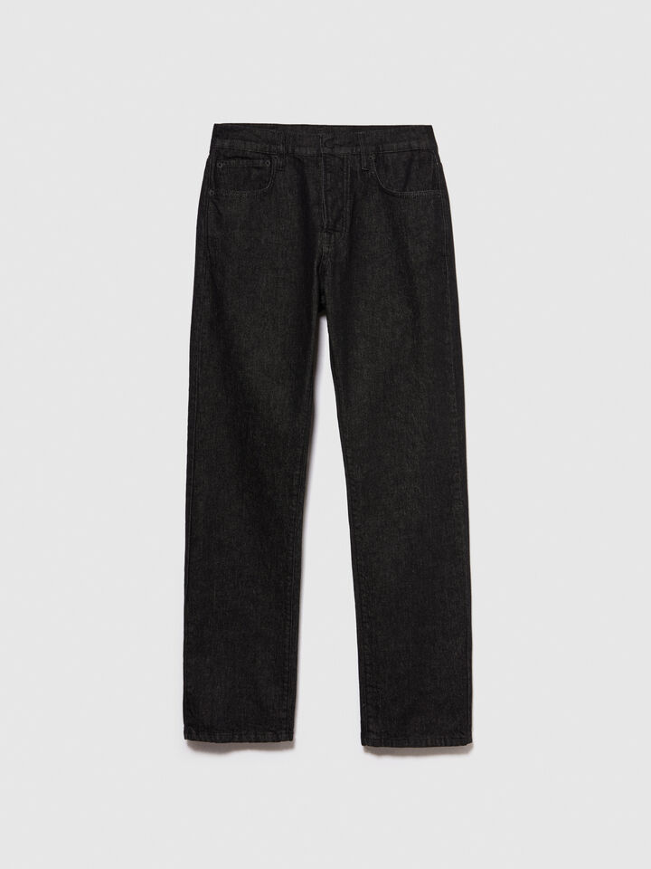 San Francisco regular fit jeans - men's regular fit jeans - Black | Sisley image number 6